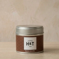 Matcha bio du Japon et cacao bio de Tanzanie à 85%