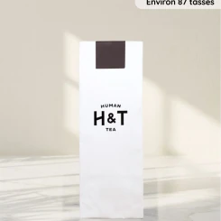 Thé noir d'Assam, épices massala, éclats de fèves de cacao - Bio